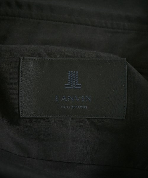 LANVIN COLLECTION（ランバンコレクション）カジュアルシャツ 黒 サイズ:50(XL位) メンズ/2200652771077