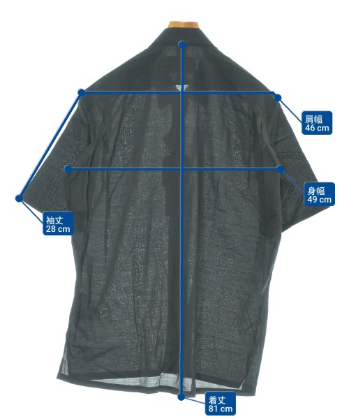 LANVIN COLLECTION（ランバンコレクション）カジュアルシャツ 黒 サイズ:50(XL位) メンズ/2200652771077