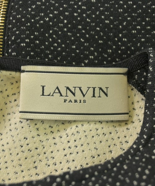 LANVIN（ランバン）ワンピース 黒 サイズ:34(XXS位) レディース/2200655567103