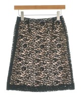 LANVIN（ランバン）ひざ丈スカート 黒 サイズ:34(XXS位) レディース/2200655567660