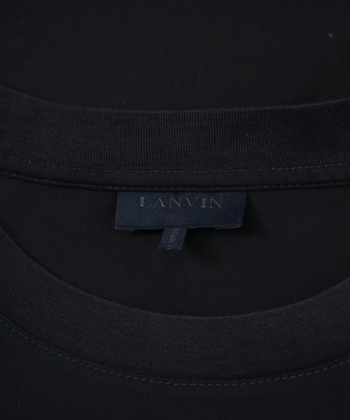 LANVIN（ランバン）Tシャツ・カットソー 紺 サイズ:S メンズ/2200637733281