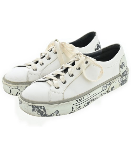 LANVIN(ランバン)スニーカー 白 サイズ:UK8(26.5cm位)/2200659875112