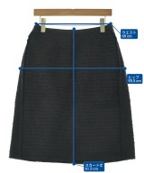 LANVIN（ランバン）ひざ丈スカート 黒 サイズ:40(M位) レディース/2200661376065