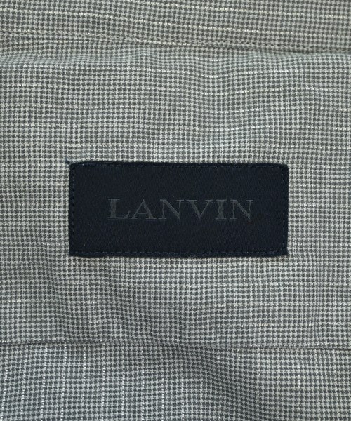 LANVIN（ランバン）カジュアルシャツ グレー サイズ:38(S位) メンズ/2200703129710