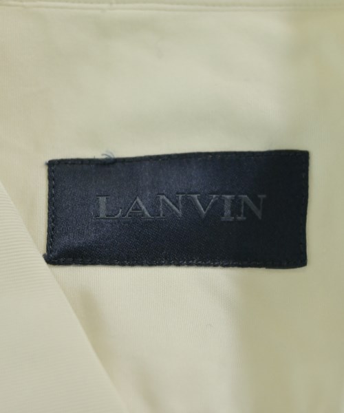 LANVIN（ランバン）ドレスシャツ 白 サイズ:37(XS位) メンズ/2200711512078