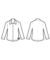 LANVIN（ランバン）ドレスシャツ 白 サイズ:37(XS位) メンズ/2200711512078