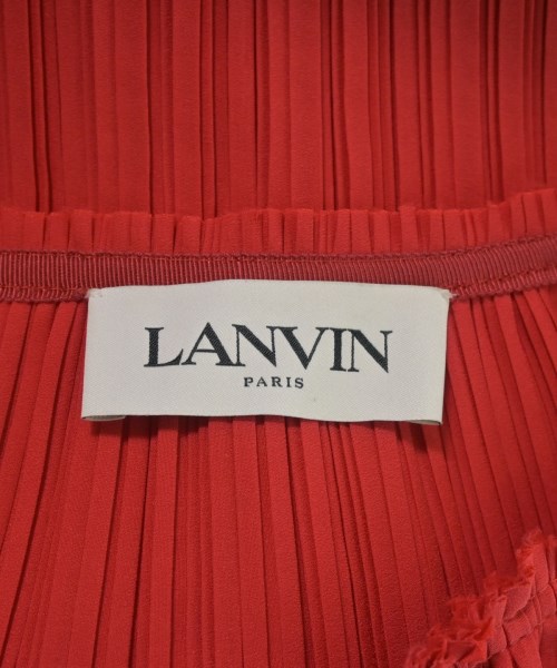 LANVIN（ランバン）ワンピース 赤 サイズ:34(XS位) レディース/2200711570061