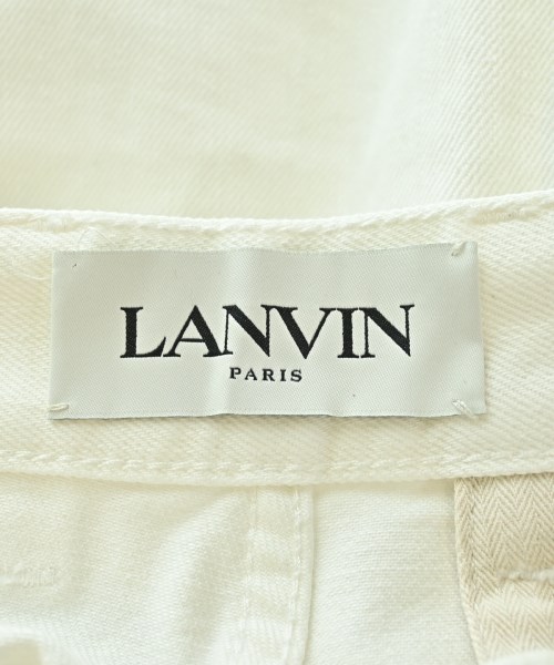 LANVIN（ランバン）ショートパンツ 白 サイズ:34(XL位) メンズ/2200712209052