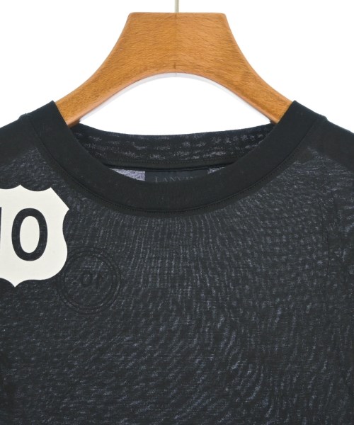 LANVIN（ランバン）Tシャツ・カットソー 黒 サイズ:XS メンズ/2200714246093