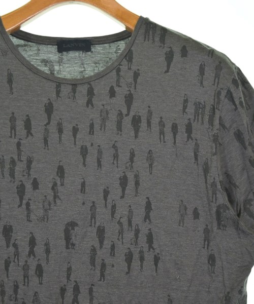 LANVIN（ランバン）Tシャツ・カットソー グレー サイズ:M メンズ/2200715860083