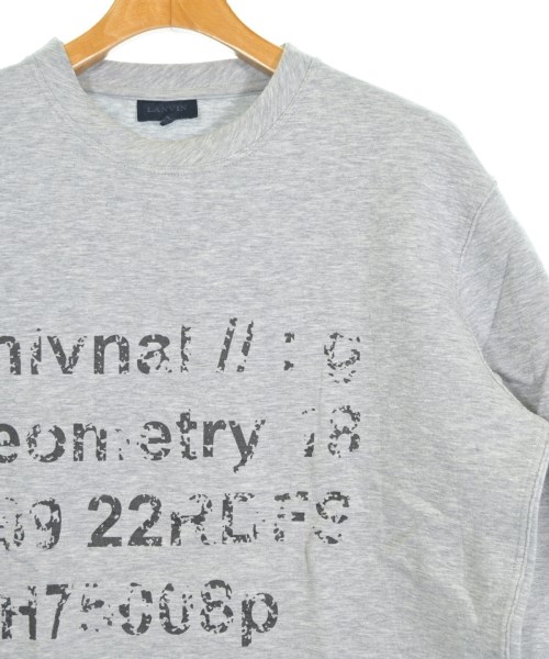 LANVIN（ランバン）Tシャツ・カットソー グレー サイズ:M メンズ/2200636325067