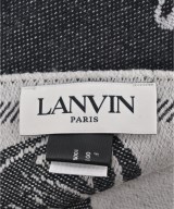 LANVIN（ランバン）マフラー 黒 サイズ:- メンズ/2200645228076
