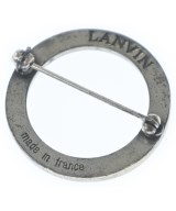 LANVIN（ランバン）ブローチ・コサージュ シルバー サイズ:- レディース/2200646613055