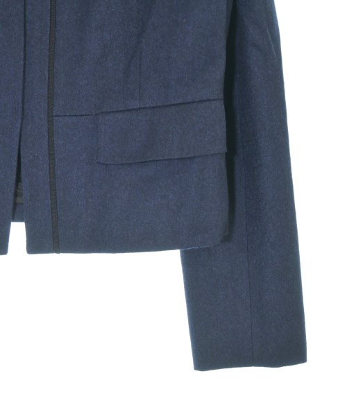 LANVIN COLLECTION（ランバンコレクション）ノーカラージャケット 紺 サイズ:40(M位) レディース/2200638158021