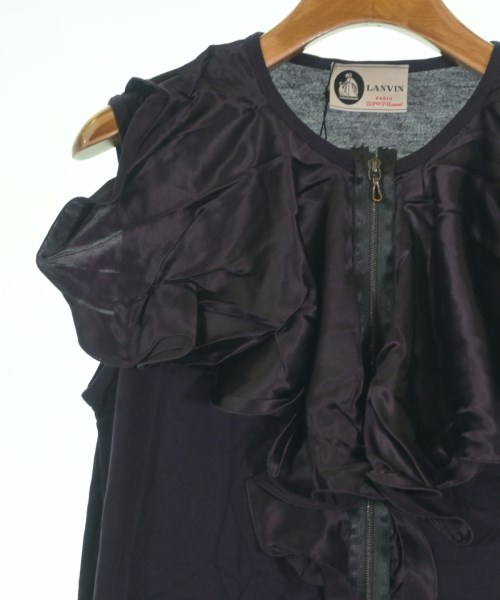 LANVIN（ランバン）ノースリーブ 紫 サイズ:S レディース/2200639802039