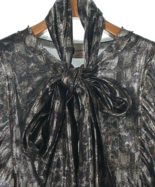 LANVIN（ランバン）ブラウス 黒 サイズ:1(S位) レディース/2200639802053