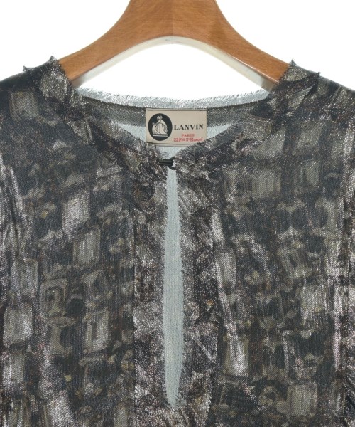 LANVIN（ランバン）ブラウス 黒 サイズ:1(S位) レディース/2200639802053