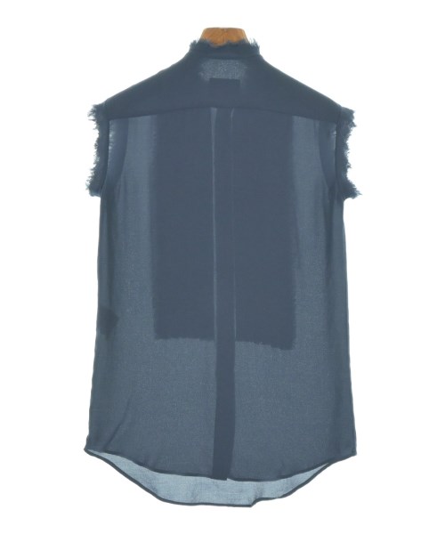 LANVIN（ランバン）ブラウス 紺 サイズ:34(XXS位) レディース/2200639802077