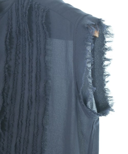 LANVIN（ランバン）ブラウス 紺 サイズ:34(XXS位) レディース/2200639802077