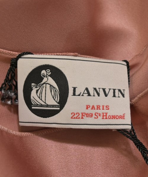 LANVIN（ランバン）ブラウス ピンク サイズ:34(XXS位) レディース/2200639802084