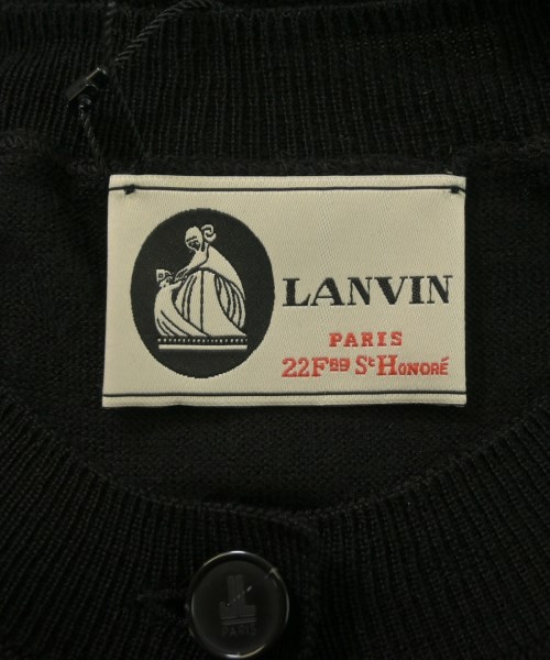 LANVIN（ランバン）カーディガン 黒 サイズ:S レディース/2200639802107