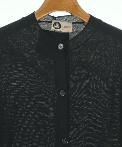 LANVIN（ランバン）カーディガン 黒 サイズ:S レディース/2200639802107