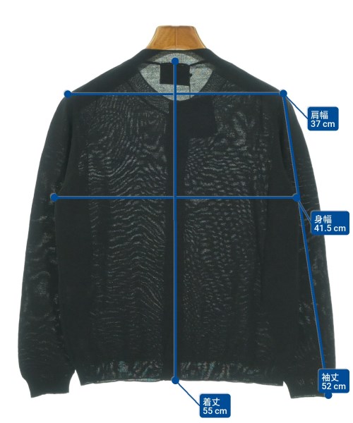 LANVIN（ランバン）カーディガン 黒 サイズ:S レディース/2200639802107