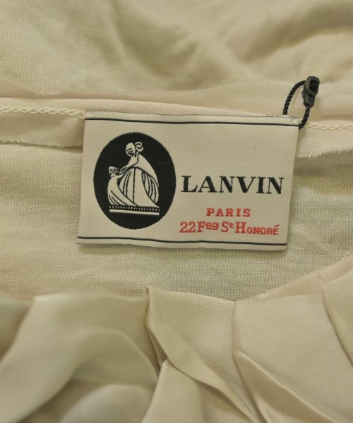 LANVIN（ランバン）Tシャツ・カットソー ベージュ サイズ:-(M位) レディース/2200639802138