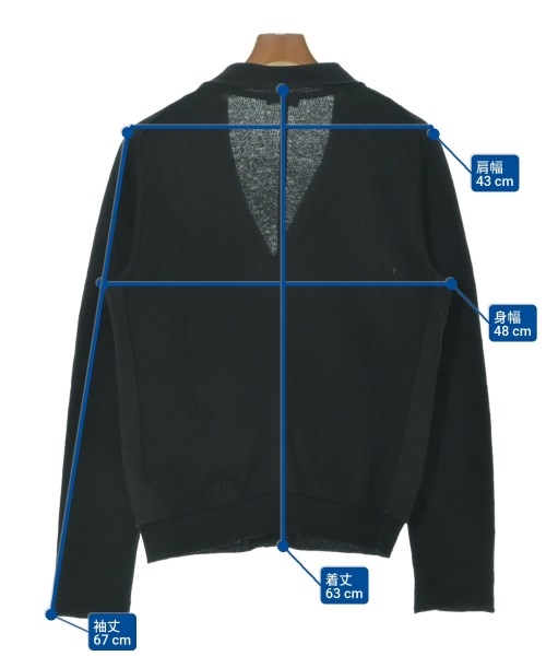 LANVIN（ランバン）カーディガン 黒 サイズ:XS メンズ/2200639802275