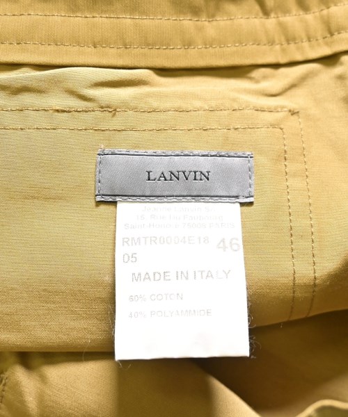 LANVIN（ランバン）その他 ベージュ サイズ:46(M位) メンズ/2200639802480