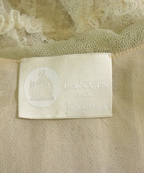 LANVIN（ランバン）ワンピース ベージュ サイズ:36(XS位) レディース/2200639802640