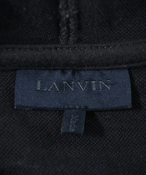 LANVIN（ランバン）パーカー 黒 サイズ:XS メンズ/2200639802657