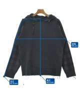 LANVIN（ランバン）パーカー 黒 サイズ:XS メンズ/2200639802657