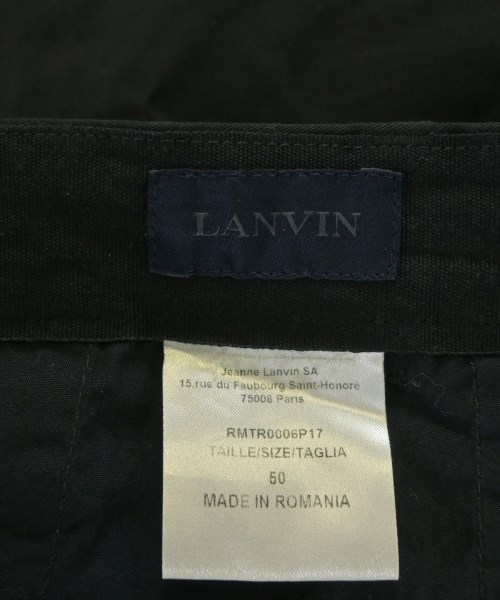 LANVIN（ランバン）その他 黒 サイズ:50(XL位) メンズ/2200640634070