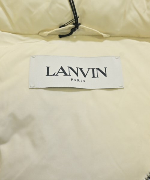 LANVIN（ランバン）ダウンジャケット/ダウンベスト 紺 サイズ:46(M位) メンズ/2200650852068