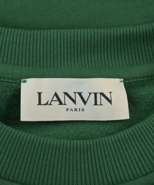 LANVIN（ランバン）スウェット 緑 サイズ:M メンズ/2200650852136