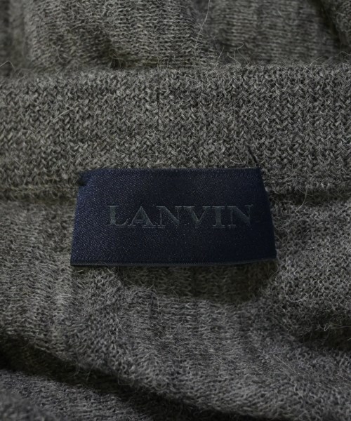 LANVIN（ランバン）ニット・セーター グレー サイズ:46(M位) メンズ/2200654098110
