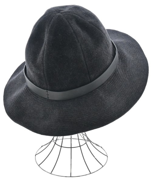 LANVIN（ランバン）ハット 黒 サイズ:59 メンズ/2200700813469