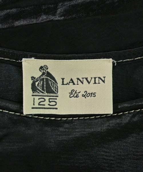 LANVIN（ランバン）ひざ丈スカート 黒 サイズ:36(XS位) レディース/2200702515262