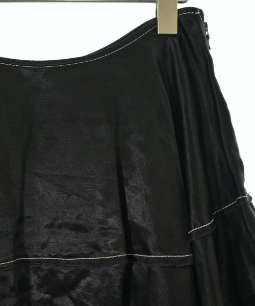 LANVIN（ランバン）ひざ丈スカート 黒 サイズ:36(XS位) レディース/2200702515262
