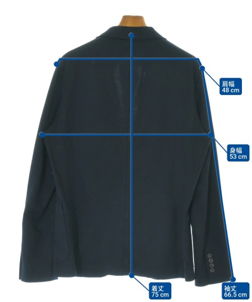 LANVIN（ランバン）カジュアルジャケット 紺 サイズ:50(XL位) メンズ/2200703632043