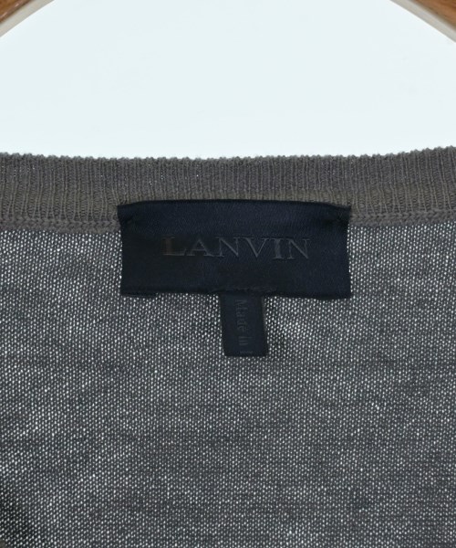 LANVIN（ランバン）ニット・セーター グレー サイズ:L メンズ/2200704225930