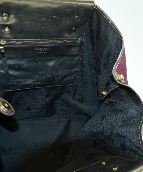 LANVIN（ランバン）ハンドバッグ 紫 サイズ:- レディース/2200704297647