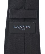 LANVIN（ランバン）ネクタイ 黒 サイズ:- メンズ/2200704604292