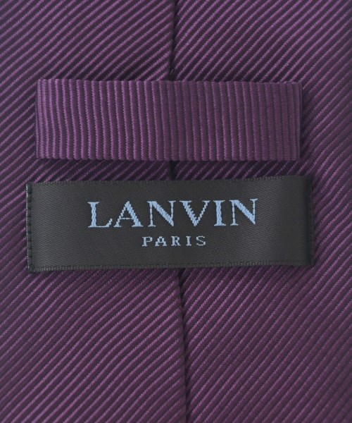 LANVIN（ランバン）ネクタイ 紫 サイズ:- メンズ/2200704604308