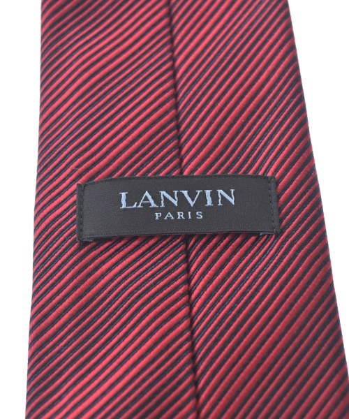LANVIN（ランバン）ネクタイ 赤 サイズ:- メンズ/2200704604513