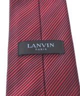 LANVIN（ランバン）ネクタイ 赤 サイズ:- メンズ/2200704604513