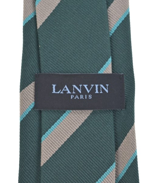 LANVIN（ランバン）ネクタイ 緑 サイズ:- メンズ/2200704642201