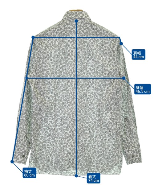 LANVIN（ランバン）カジュアルシャツ 白 サイズ:38(S位) メンズ/2200704152083