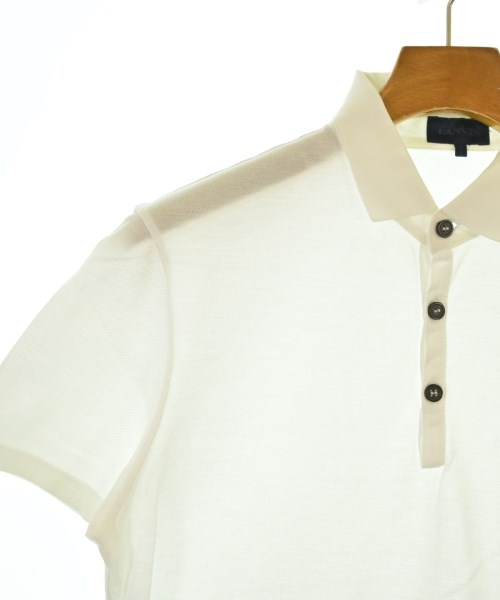 LANVIN（ランバン）ポロシャツ 白 サイズ:-(M位) メンズ/2200665711046
